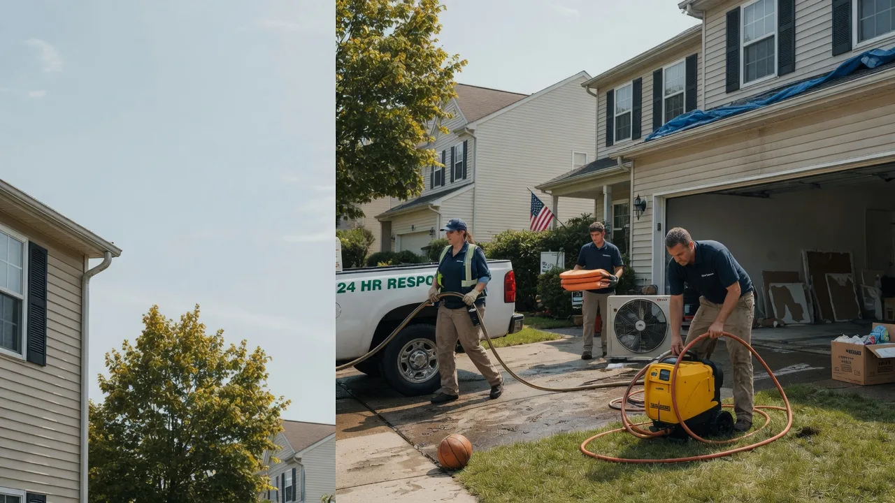 Emergency Water Damage Restoration in South Gibson, PA near me